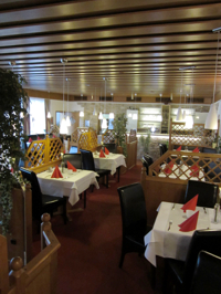 Restaurant (öffentlicher Gastraum) für bis zu 68 Personen